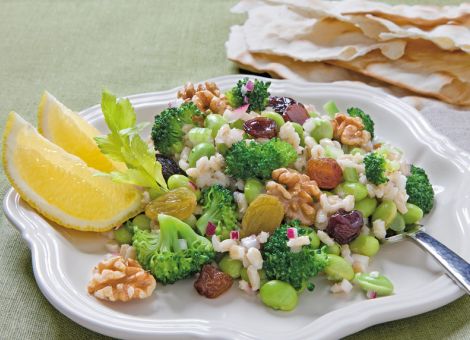 Grüner Graupen-Salat