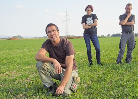 Kräuter und Zuckerrüben in Bio-Qualität