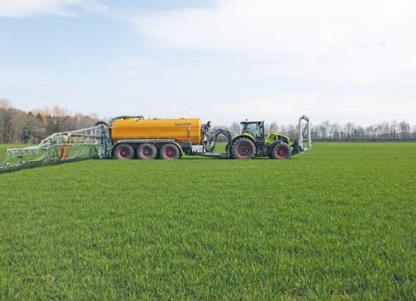Gülle-Technik soll die N-Effizienz steigern