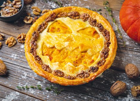 Pikanter Halloween-Grusel-Pie