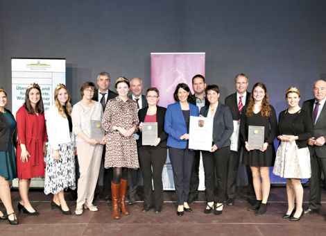 Große Leistungen der Betriebe in Rheinhessen gewürdigt 
