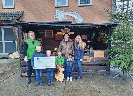 Fast 1 800 Euro an Kinder- und Jugendhospiz gespendet