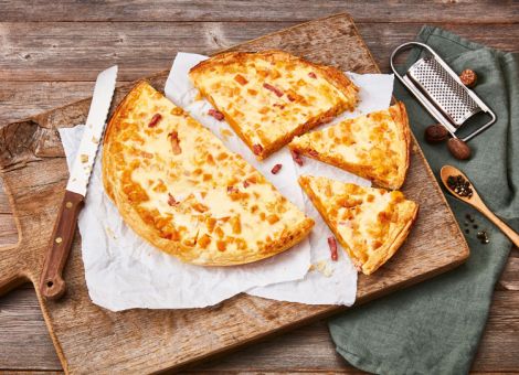 Knusprige  Süßkartoffel-Quiche