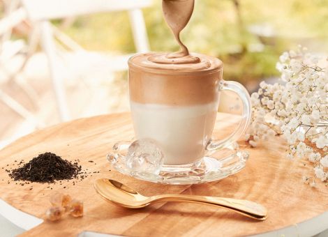 Ostfriesentee-Dalgona