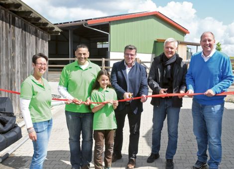 Aktivstall Schäfer in Fernwald feierlich eröffnet
