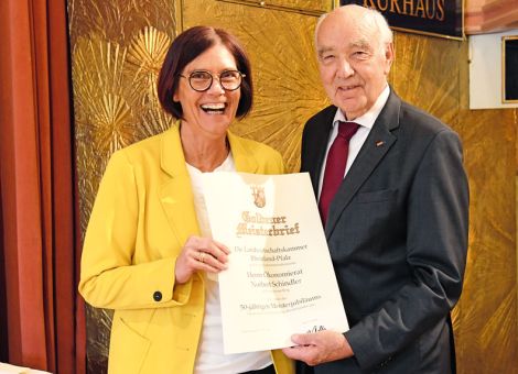 50 Jahre mit Herzblut in den Grünen Berufen gewirkt