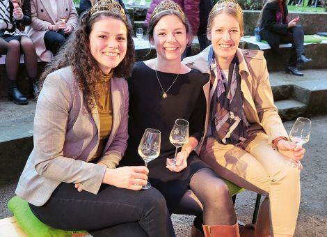 Empfang der Deutschen Weinprinzessin in Flonheim