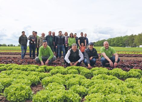 Erste Salat-Saisoneröffnung in Südhessen