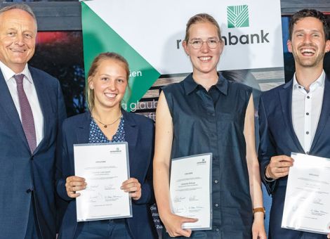 Rehwinkel-Stipendiaten erhalten Urkunden
