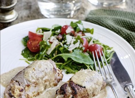 Kalbsröllchen mediterran