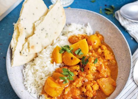 Kartoffel-Blumenkohl-Curry