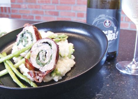 Gefüllte Kalbsroulade