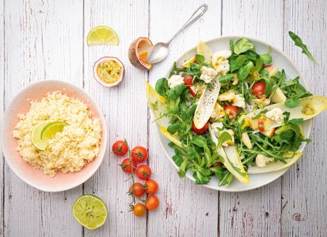 Knackiger Frühlingssalat