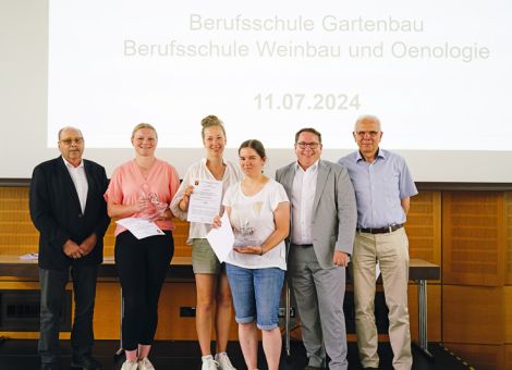 Schulabschlussfeier der Wein- und Gartenbauer