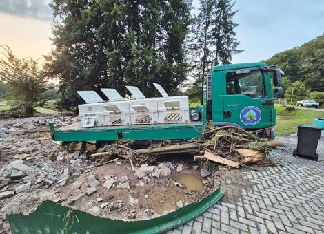 Schwere Überschwemmungen in Nordhessen nach Unwetter