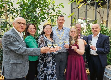 Empfang für Levin und Laura in Ingelheim