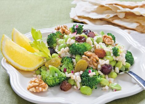 Grüner Graupen-Salat