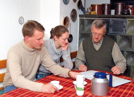 Arbeitskraft Mama und Papa