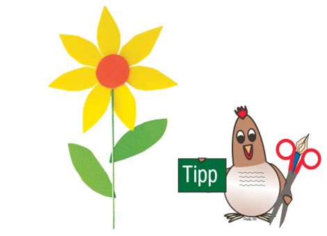 Eine Blume, die ewig blüht