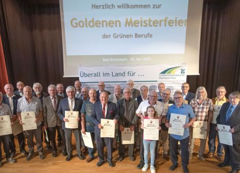 50 Jahre Meisterprüfung – Goldene Meister feierten