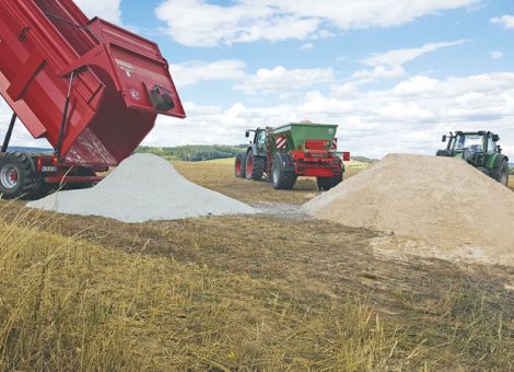 Kalke sind relativ günstige Düngemitte