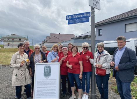 Straßenwidmung zu Ehren von Ruth Tillmann