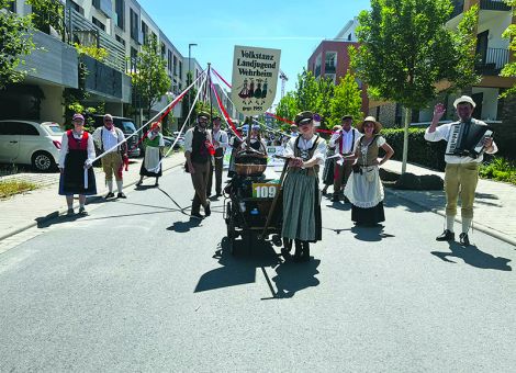 Landjugend im Hessentagsfestzug vertreten