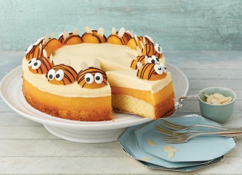 Fruchtiger Bienen-Kuchen