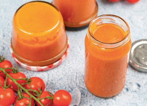 Tomaten-Ketchup ohne Zucker