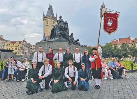 Landjugend Haubern beim Summer Folklore Festival