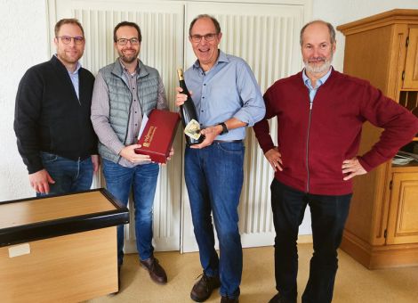 Über 40 Jahre Weinbauwissen vermittelt – Dr. Edgar Müller in den Ruhestand verabschiedet, © Bettina Siée Über 40 Jahre Weinbauwissen vermittelt