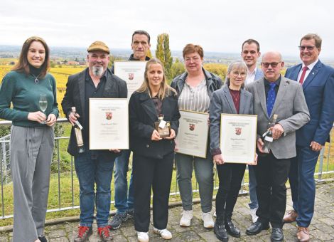 Ehrung der
Hochprozentigen