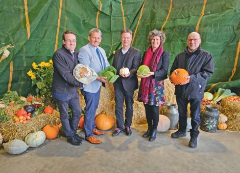 Biogasanlage zeigt die Leistung moderner Landwirtschaft