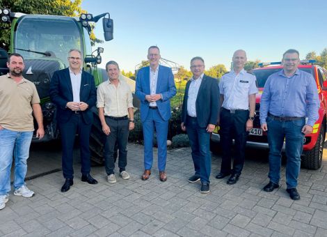 Innenminister Michael Ebling besucht Red Farmer