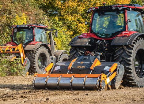 Vielseitige TMC Profi-Fräsen für Forst und Wegebau