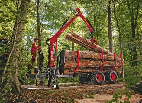Neuer Rückewagen von Krpan