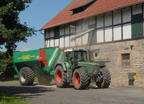 Nach der Ernte geht die Arbeit weiter