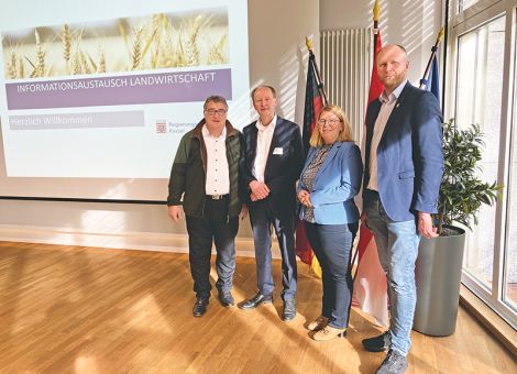 Austausch landwirtschaftlicher Akteure mit RP Kassel
