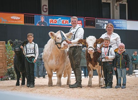 Die Jugend zeigt ihr Talent für die Rinderzucht beim Alsfelder Jungzüchtertag