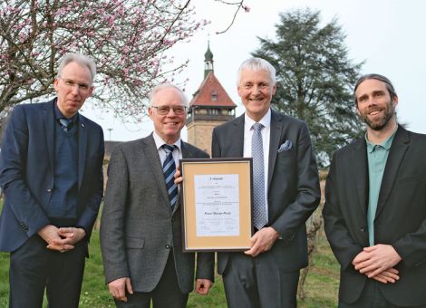 Prof. Dr. Ulrich Fischer mit Peter-Morio-Preis ausgezeichnet