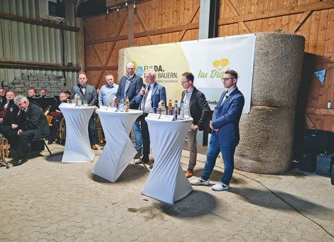Freundlicher Empfang bei Hessens Bauern