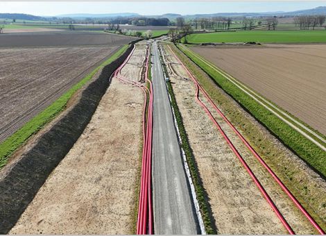 Leitungsbau belastet Agrarflächen gewaltig