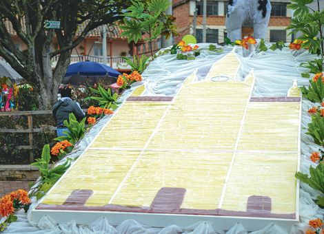 Ein Denkmal der Milchkuh
