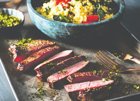 Pfeffer-Hüftsteak