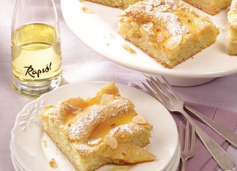 Schneller Quitten-Kuchen vom Blech