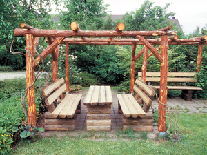 Pergola selber bauen