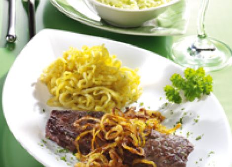 Schwäbischer Zwiebelrostbraten