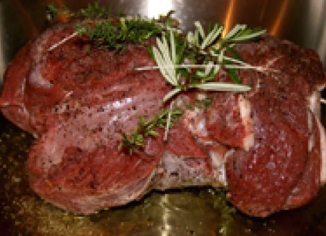 Feines Lammfleisch für die Ostertafel