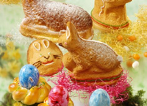 Osterlamm aus der Form