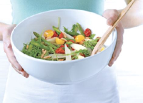 Spargel-Rucola-Salat